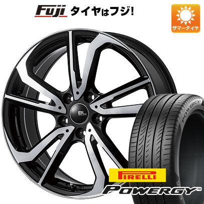 クーポン配布中 【新品国産5穴114.3車】 夏タイヤ ホイール4本セット 215/65R16 ピレリ パワジー ブランドルライン レツィオ パールブラックポリッシュ 16インチ :fuji 1310 110501 36998 36998:フジコーポレーション