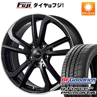 【新品国産5穴114.3車】 夏タイヤ ホイール４本セット 225/55R17 BFグッドリッチ(フジ専売) g FORCE フェノム T/A ブランドルライン レツィオ 17インチ :fuji 1861 110492 41281 41281:フジコーポレーション