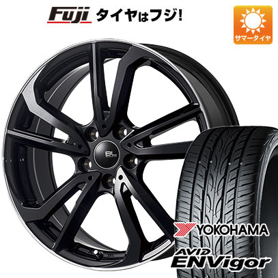 クーポン配布中 【新品国産5穴114.3車】 夏タイヤ ホイール４本セット 235/55R18 ヨコハマ エイビッド エンビガーS321 ブランドルライン レツィオ 18インチ :fuji 1303 110493 43107 43107:フジコーポレーション