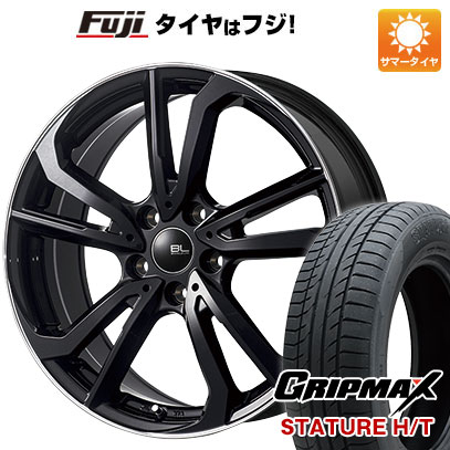 【新品国産5穴114.3車】 夏タイヤ ホイール4本セット 225/65R17 グリップマックス スタチャー H/T BSW（限定） ブランドルライン レツィオ 17インチ :fuji 2182 110492 38301 38301:フジコーポレーション