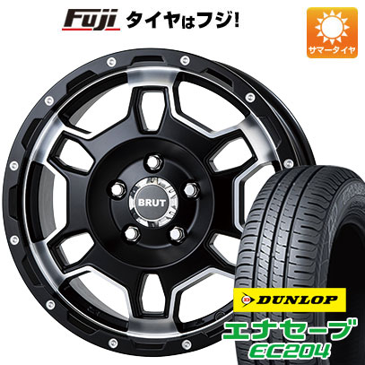 クーポン配布中 【新品国産5穴114.3車】 夏タイヤ ホイール4本セット 215/65R16 ダンロップ エナセーブ EC204 トライスター BRUT BR 66 16インチ :fuji 1310 151457 25572 25572:フジコーポレーション