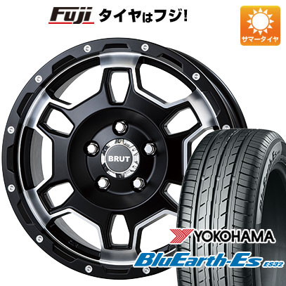 クーポン配布中 【新品国産5穴114.3車】 夏タイヤ ホイール4本セット 215/65R16 ヨコハマ ブルーアース ES32 トライスター BRUT BR 66 16インチ :fuji 1310 151457 35502 35502:フジコーポレーション