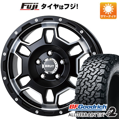 【新品国産5穴114.3車】 夏タイヤ ホイール４本セット 245/65R17 BFグッドリッチ オールテレーンT/A KO2 RWL/RBL トライスター BRUT BR 66 17インチ :fuji 19901 151464 23754 23754:フジコーポレーション