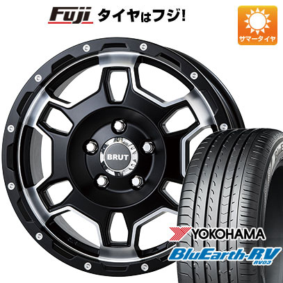 【パンク保証付き】【新品国産5穴114.3車】 夏タイヤ ホイール4本セット 215/65R16 ヨコハマ ブルーアース RV 03 トライスター BRUT BR 66 16インチ :fuji 1310 151457 36883 36883:フジコーポレーション