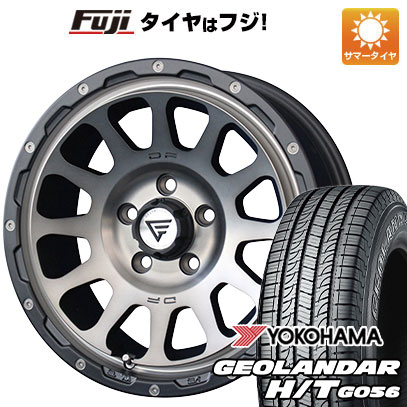 クーポン配布中 【新品国産5穴114.3車】 夏タイヤ ホイール4本セット 245/70R16 ヨコハマ ジオランダー H/T G056 デルタフォース オーバル 16インチ :fuji 15841 118691 21377 21377:フジコーポレーション