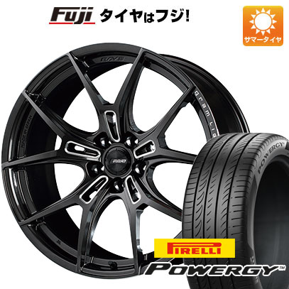 クーポン配布中 【新品国産5穴114.3車】 夏タイヤ ホイール4本セット 225/40R18 ピレリ パワジー レイズ グラムライツ 57FXZ 18インチ :fuji 1131 139689 36964 36964:フジコーポレーション