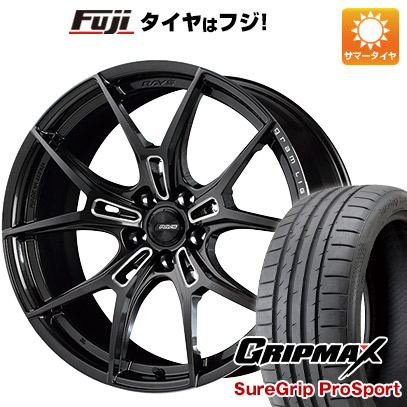 【新品国産5穴114.3車】 夏タイヤ ホイール4本セット 215/45R18 グリップマックス シュアグリップ PRO SPORTS BSW（限定） レイズ グラムライツ 57FXZ 18インチ :fuji 1130 139687 38311 38311:フジコーポレーション