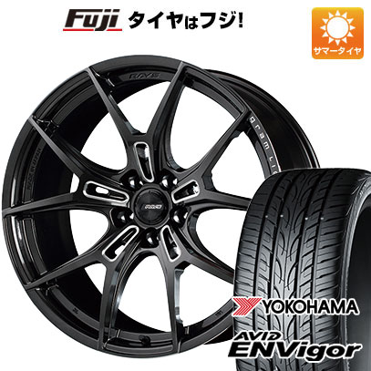 クーポン配布中 【新品国産5穴114.3車】 夏タイヤ ホイール4本セット 245/40R19 ヨコハマ エイビッド エンビガーS321 レイズ グラムライツ 57FXZ 19インチ :fuji 1122 139969 29458 29458:フジコーポレーション