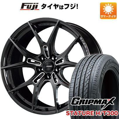 【新品国産5穴114.3車】 夏タイヤ ホイール4本セット 235/55R20 グリップマックス スタチャー H/T300 BSW（限定） レイズ グラムライツ 57FXZ 20インチ :fuji 11501 139604 40208 40208:フジコーポレーション