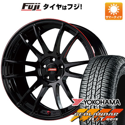 クーポン配布中 【新品国産5穴100車】 夏タイヤ ホイール4本セット 225/55R18 ヨコハマ ジオランダー A/T G015 RBL レイズ 57Xtreme REV LIMIT EDITION 18インチ :fuji 2288 139717 23760 23760:フジコーポレーション