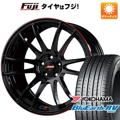 【パンク保証付】【新品国産5穴114.3車】 夏タイヤ ホイール4本セット 215/55R17 ヨコハマ ブルーアース RV 03 レイズ 57Xtreme REV LIMIT EDITION 17インチ :fuji 1841 139306 36875 36875:フジコーポレーション