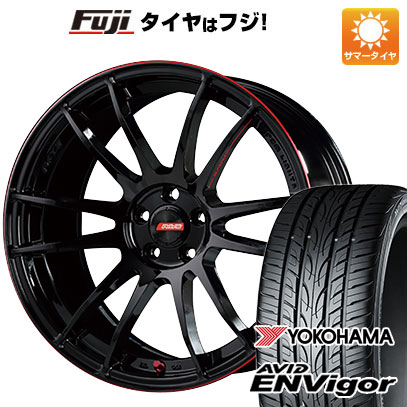 新品国産5穴114.3車 夏タイヤ ホイール４本セット 225/45R18 ヨコハマ エイビッド エンビガーS321 レイズ 57エクストリーム REV LIMIT EDITION 18インチ :fuji 1261 139717 43105 43105:フジコーポレーション