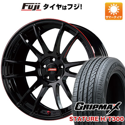 【新品国産5穴114.3車】 夏タイヤ ホイール4本セット 235/55R18 グリップマックス スタチャー H/T300 BSW レイズ 57Xtreme REV LIMIT EDITION 18インチ :fuji 1303 139717 40205 40205:フジコーポレーション