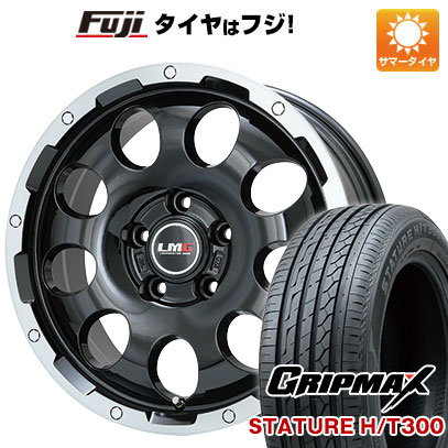 【新品国産5穴114.3車】 夏タイヤ ホイール4本セット 235/55R18 グリップマックス スタチャー H/T300 BSW（限定） レアマイスター LMG CS 9 18インチ :fuji 1303 145329 40205 40205:フジコーポレーション