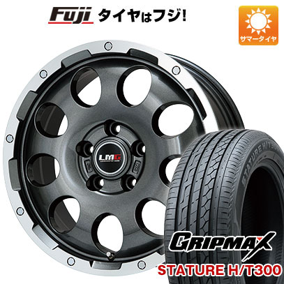 【新品国産5穴114.3車】 夏タイヤ ホイール4本セット 235/55R18 グリップマックス スタチャー H/T300 BSW（限定） レアマイスター LMG CS 9 18インチ :fuji 1303 145328 40205 40205:フジコーポレーション