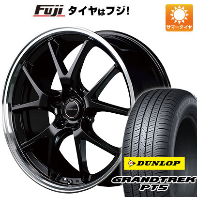 クーポン配布中 【新品国産5穴114.3車】 夏タイヤ ホイール4本セット 225/60R18 ダンロップ グラントレック PT5 MID ヴァーテックワン エグゼ5 18インチ :fuji 1341 135608 40821 40821:フジコーポレーション