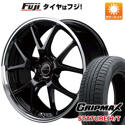 【新品国産5穴114.3車】 夏タイヤ ホイール4本セット 245/45R20 グリップマックス スタチャー H/T BSW（限定） MID ヴァーテックワン エグゼ5 20インチ :fuji 1481 133010 38307 38307:フジコーポレーション