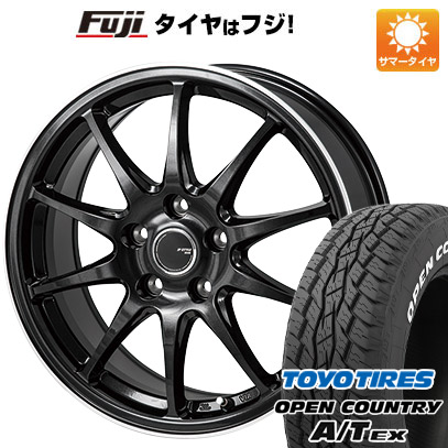 【新品国産5穴114.3車】 夏タイヤ ホイール4本セット 225/65R17 トーヨー オープンカントリー A/T EX モンツァ JPスタイル R10 17インチ :fuji 2182 123251 33425 33425:フジコーポレーション