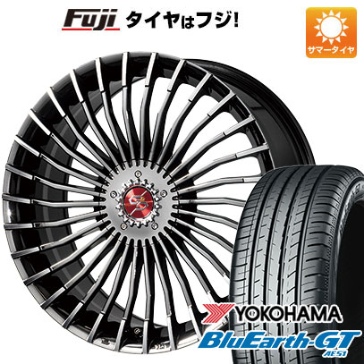 【新品国産5穴100車】 夏タイヤ ホイール4本セット 225/35R19 ヨコハマ ブルーアース GT AE51 プレミックス グラッパ f30 (BMCポリッシュ) 19インチ :fuji 1081 152424 28526 28526:フジコーポレーション