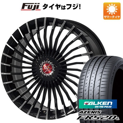 【新品国産5穴100車】 夏タイヤ ホイール4本セット 225/35R19 ファルケン アゼニス FK520L プレミックス グラッパ f30 (ブラックポリッシュ) 19インチ :fuji 1081 152426 40729 40729:フジコーポレーション