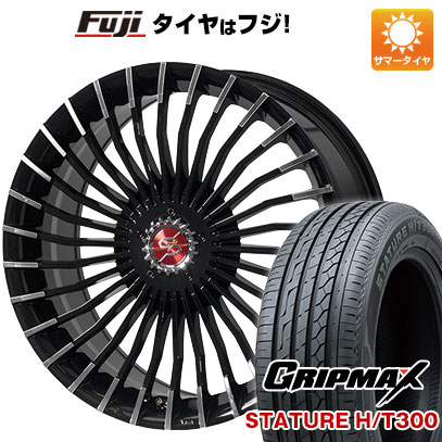 【新品国産5穴114.3車】 夏タイヤ ホイール4本セット 235/55R19 グリップマックス スタチャー H/T300 BSW（限定） プレミックス グラッパ f30 19インチ :fuji 1121 94658 40206 40206:フジコーポレーション