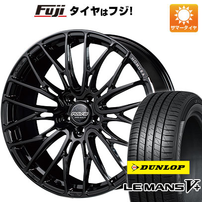 【新品国産5穴114.3車】 夏タイヤ ホイール4本セット 245/40R19 ダンロップ ルマン V+(ファイブプラス) レイズ ホムラ 2X10BD 19インチ : fuji 1122 140007 40708 40708 : フジコーポレーション