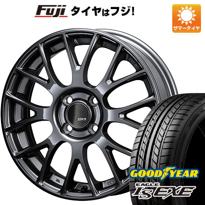 【新品国産5穴114.3車】 夏タイヤ ホイール4本セット 205/50R17 グッドイヤー イーグル エルエス エグゼ(限定) SSR GTV04 17インチ｜fujicorporation