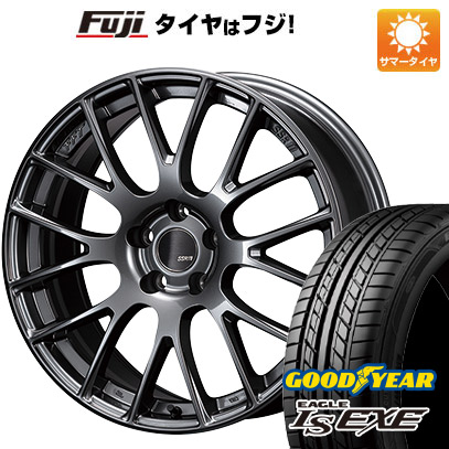 【新品国産5穴114.3車】 夏タイヤ ホイール4本セット 215/45R18 グッドイヤー イーグル エルエス エグゼ(限定) SSR GTV04 18インチ :fuji 1130 142940 31586 31586:フジコーポレーション