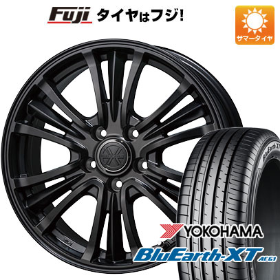 【新品国産5穴114.3車】 夏タイヤ ホイール4本セット 225/60R17 ヨコハマ ブルーアース XT AE61 トピー バザルト-X タイプ2 17インチ｜fujicorporation