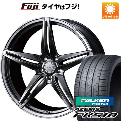 【新品国産車用 5穴114.3車】 夏タイヤ ホイール4本セット 235/60R18 ファルケン アゼニス FK510 SUV ウェッズ F-ZERO FZ-3 18インチ