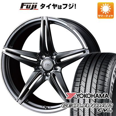 【新品国産5穴114.3車】 夏タイヤ ホイール4本セット 235/55R19 ヨコハマ ジオランダー CV G058 ウェッズ F ZERO FZ 3 19インチ : fuji 1121 133900 31612 31612 : フジコーポレーション