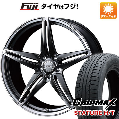 クーポン配布中 【新品国産5穴114.3車】 夏タイヤ ホイール4本セット 235/50R18 グリップマックス スタチャー H/T BSW（限定） ウェッズ F ZERO FZ 3 18インチ :fuji 454 133891 38592 38592:フジコーポレーション