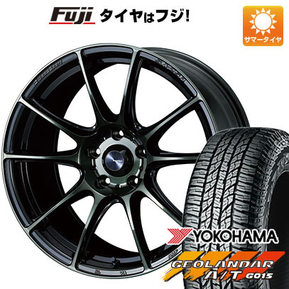 【新品国産5穴114.3車】 夏タイヤ ホイール4本セット 235/60R18 ヨコハマ ジオランダー A/T G015 RBL ウェッズ ウェッズスポーツ SA 25R 18インチ :fuji 27064 136688 22898 22898:フジコーポレーション