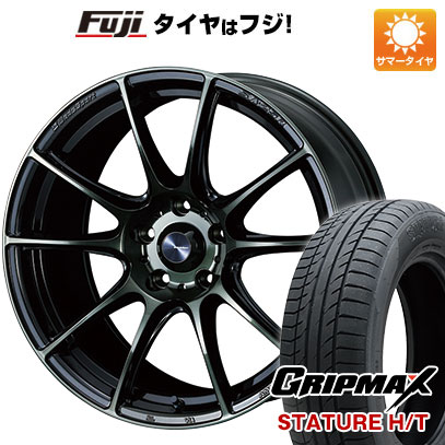 【新品国産5穴114.3車】 夏タイヤ ホイール4本セット 235/50R18 グリップマックス スタチャー H/T BSW（限定） ウェッズ ウェッズスポーツ SA 25R 18インチ :fuji 454 136688 38592 38592:フジコーポレーション