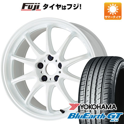 クーポン配布中 【新品国産5穴114.3車】 夏タイヤ ホイール4本セット 225/45R19 ヨコハマ ブルーアース GT AE51 ワーク エモーション ZR10 19インチ :fuji 879 141608 28528 28528:フジコーポレーション