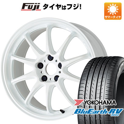 【パンク保証付】【新品国産5穴114.3車】 夏タイヤ ホイール4本セット 245/45R19 ヨコハマ ブルーアース RV 03 ワーク エモーション ZR10 19インチ :fuji 1141 141608 36866 36866:フジコーポレーション