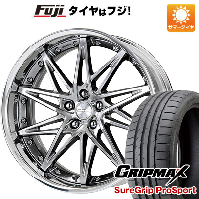 【新品国産5穴114.3車】 夏タイヤ ホイール4本セット 245/40R19 グリップマックス シュアグリップ PRO SPORTS BSW（限定） ワーク シュヴァート SG1 19インチ :fuji 1122 141237 38316 38316:フジコーポレーション