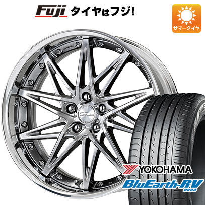 【パンク保証付】【新品国産5穴114.3車】 夏タイヤ ホイール4本セット 225/45R18 ヨコハマ ブルーアース RV 03 ワーク シュヴァート SG1 18インチ :fuji 1261 141230 36868 36868:フジコーポレーション