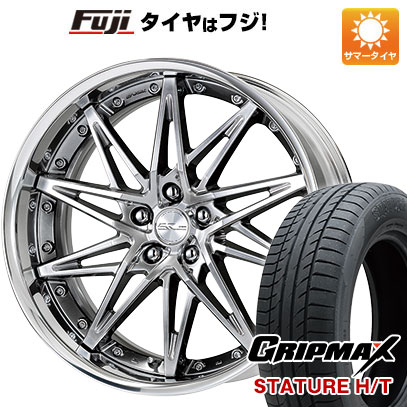 【新品】40系アルファード/ヴェルファイア用 夏タイヤ ホイール4本セット 245/45R20 グリップマックス スタチャー H/T BSW ワーク シュヴァート SG1 20インチ :fuji 27861 149776 38307 38307:フジコーポレーション