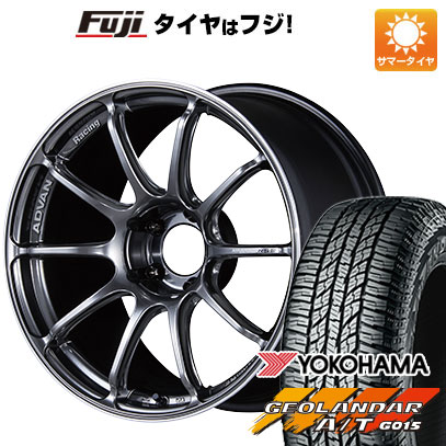 【新品国産5穴114.3車】 夏タイヤ ホイール4本セット 235/55R19 ヨコハマ ジオランダー A/T G015 RBL ヨコハマ アドバンレーシング RSIII 19インチ : fuji 1121 114107 28522 28522 : フジコーポレーション