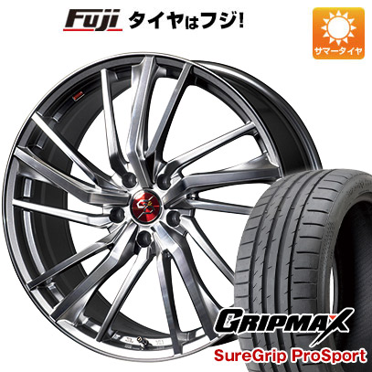 【新品国産5穴100車】 夏タイヤ ホイール4本セット 245/45R19 グリップマックス シュアグリップ PRO SPORTS BSW（限定） プレミックス ドルチェ3x5  19インチ｜fujicorporation