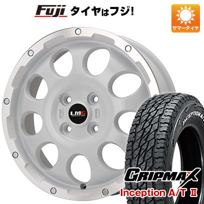 新品 ハスラー デリカミニ(4WD) 夏タイヤ ホイール４本セット 165/60R15 グリップマックス インセプション A/TII RWL(限定) レアマイスター LMG CS-9 15インチ｜fujicorporation