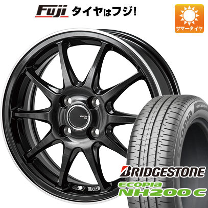 【新品 軽自動車】夏タイヤ ホイール4本セット 155/65R13 ブリヂストン エコピア NH200 C モンツァ JPスタイル R10 13インチ｜fujicorporation