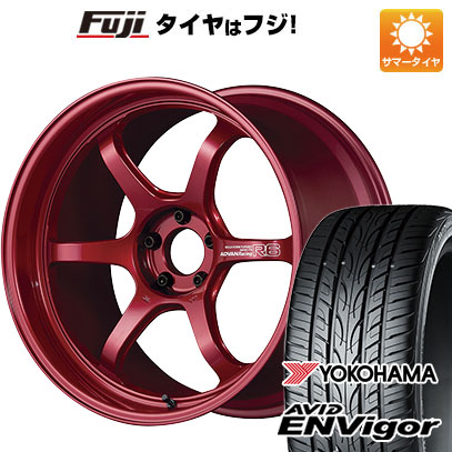 クーポン配布中 【新品国産5穴114.3車】 夏タイヤ ホイール4本セット 245/35R20 ヨコハマ エイビッド エンビガーS321 ヨコハマ アドバンレーシング R6 20インチ :fuji 1307 106752 29460 29460:フジコーポレーション