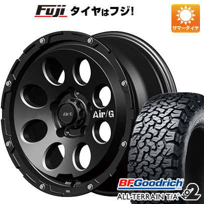 【新品国産5穴114.3車】 夏タイヤ ホイール4本セット 215/70R16 BFグッドリッチ オールテレーンT/A KO2 RWL/RBL 4x4 エアージー マッシヴ 16インチ :fuji 1581 147234 22212 22212:フジコーポレーション