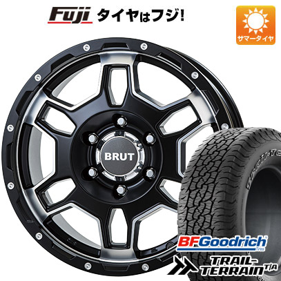 【新品国産6穴139.7車】 夏タイヤ ホイール4本セット 265/70R17 BFグッドリッチ トレールテレーンT/A ORWL トライスター BRUT BR 66 17インチ :fuji 11822 151466 36789 36789:フジコーポレーション