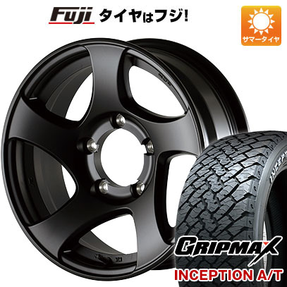 【新品】ジムニーシエラ 夏タイヤ ホイール４本セット 215/70R16 グリップマックス インセプション A/T RWL(限定) ドゥオール CST ZERO 1 ハイパーJL 16インチ :fuji 16701 145398 33661 33661:フジコーポレーション