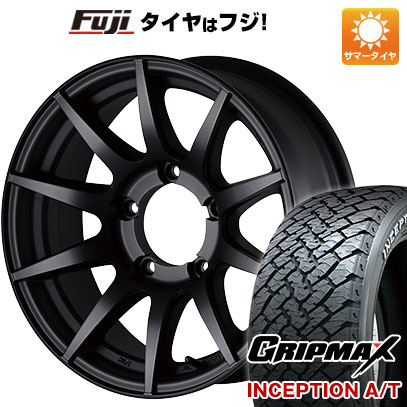 【新品】ジムニーシエラ 夏タイヤ ホイール４本セット 215/70R16 グリップマックス インセプション A/T RWL(限定) ドゥオール CST ZERO 1 ハイパーXJ 16インチ :fuji 16701 145402 33661 33661:フジコーポレーション