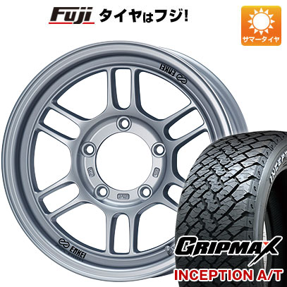 【新品】ジムニーシエラ 夏タイヤ ホイール４本セット 225/70R16 グリップマックス インセプション A/T RWL(限定) エンケイ オールロード RPT1 16インチ :fuji 16701 151376 42221 42221:フジコーポレーション