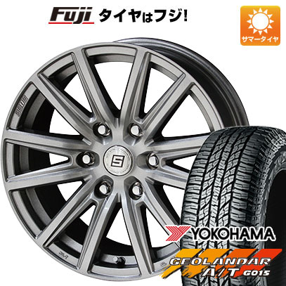 クーポン配布中 【新品国産6穴139.7車】 夏タイヤ ホイール4本セット 265/70R17 ヨコハマ ジオランダー A/T G015 OWL/RBL 共豊 ザインSS 17インチ :fuji 11822 102254 22893 22893:フジコーポレーション